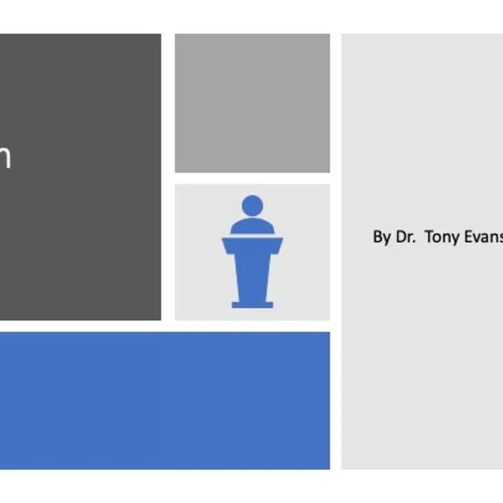 The Kingdom Agenda Dr. Tony Evans - Audio Brief