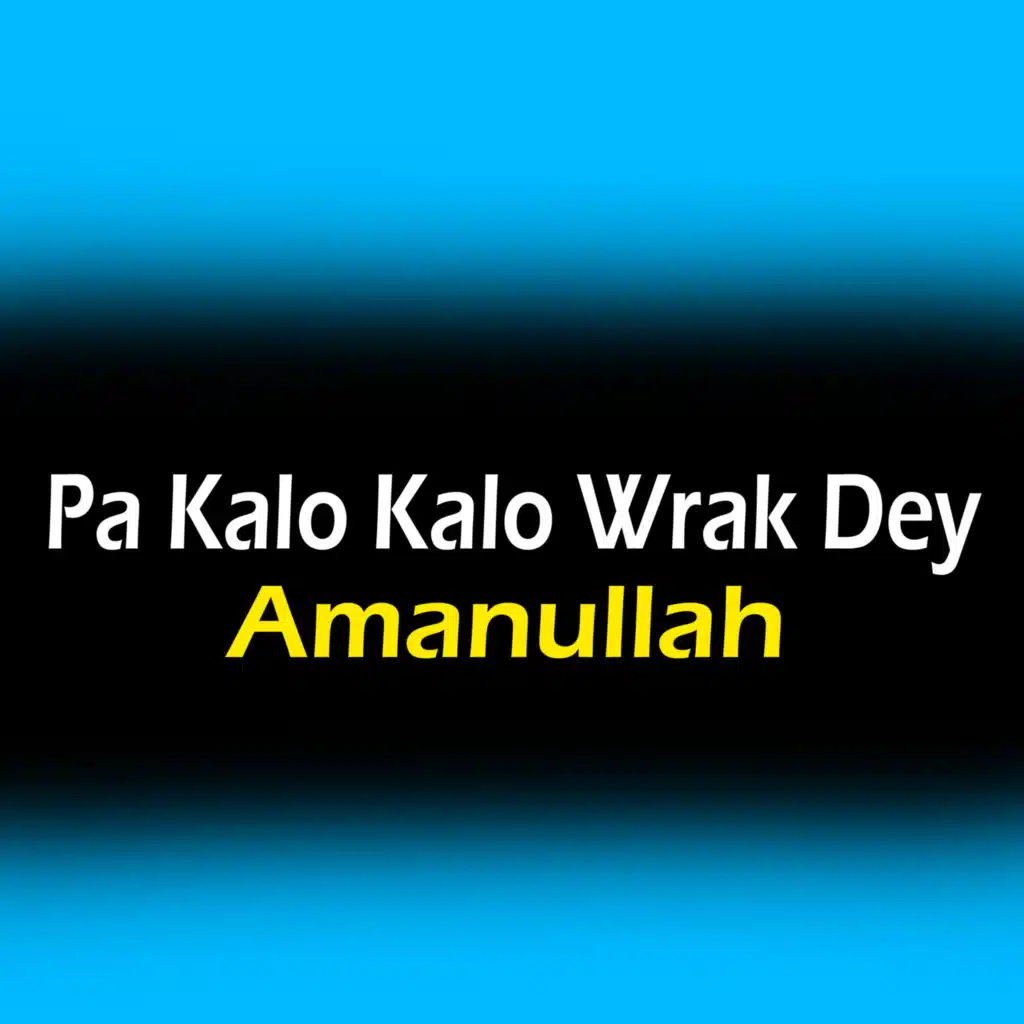 Pa Kalo Kalo Wrak Dey