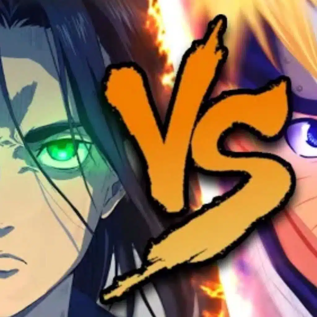 Battel rap ناروتو ضد ارين