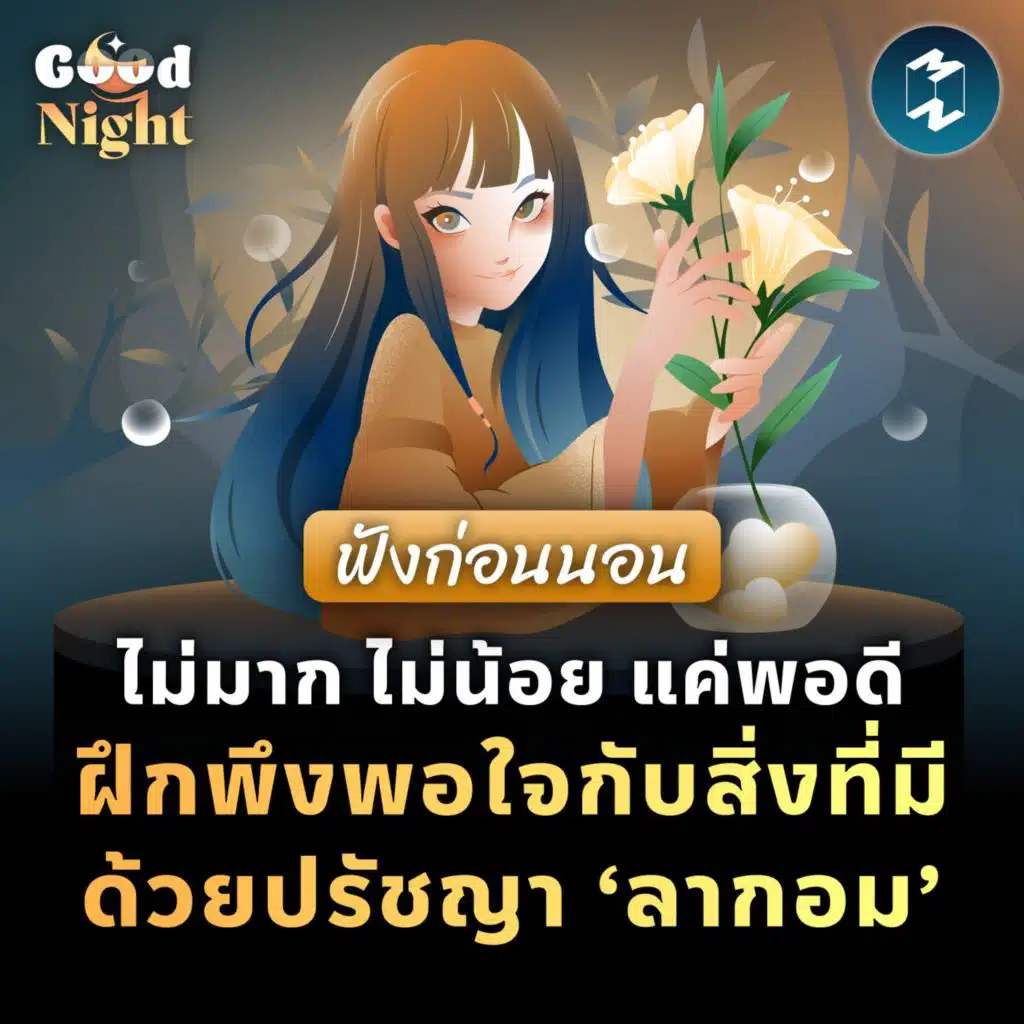 ไม่มาก ไม่น้อย แค่พอดี ฝึกพึงพอใจกับสิ่งที่มี ด้วยปรัชญา ‘ลากอม’ #ฟังก่อนนอน | Good Night EP.33