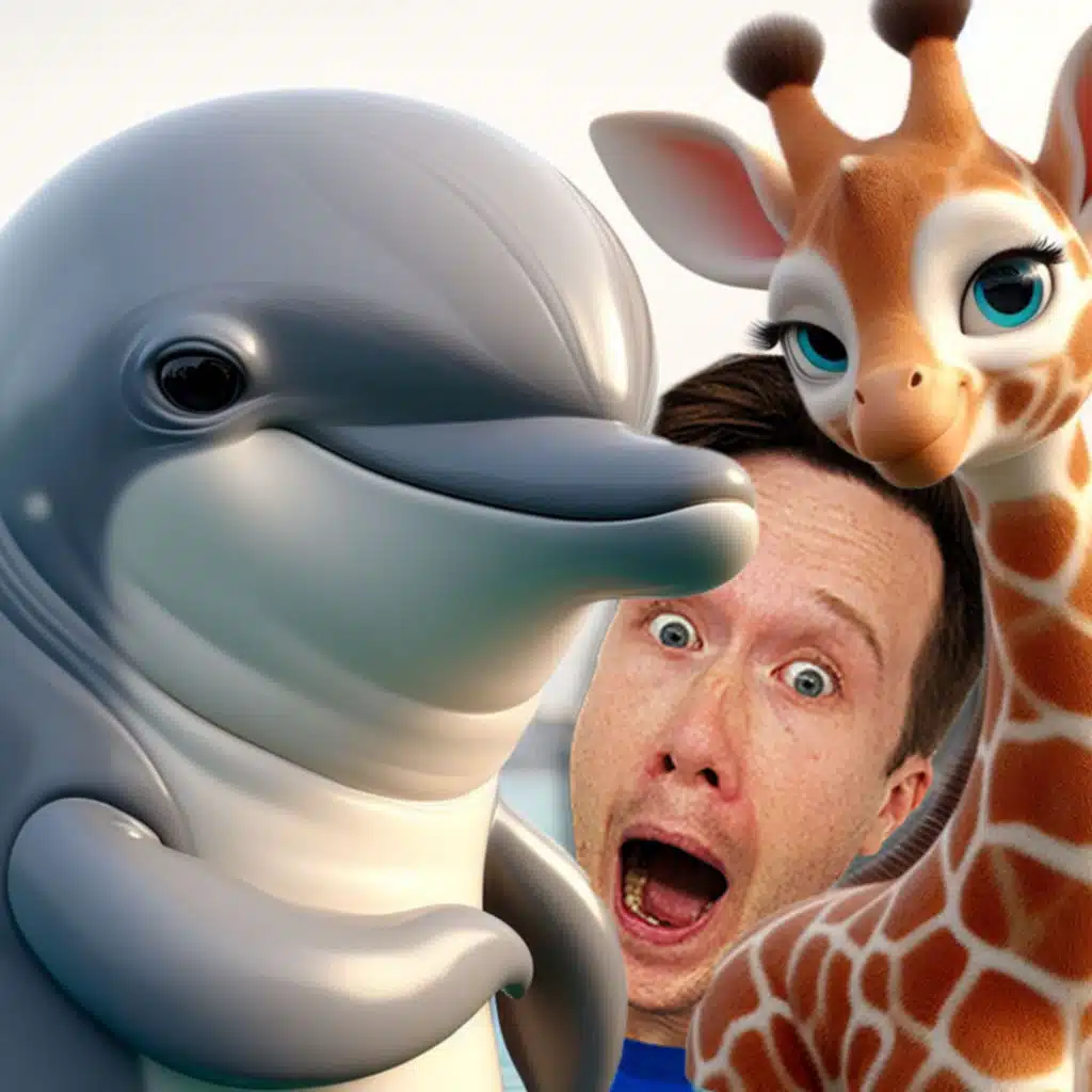 When the Giraffe Met The Dolphin
