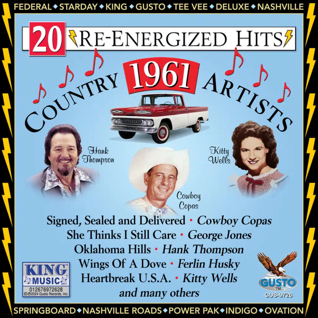20 Re-Energized Country Hits:  1961