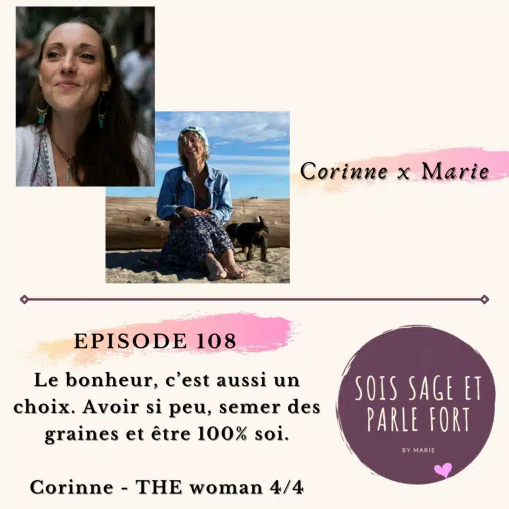 Le bonheur, c’est aussi un choix. Avoir si peu, semer des graines et être 100% soi.