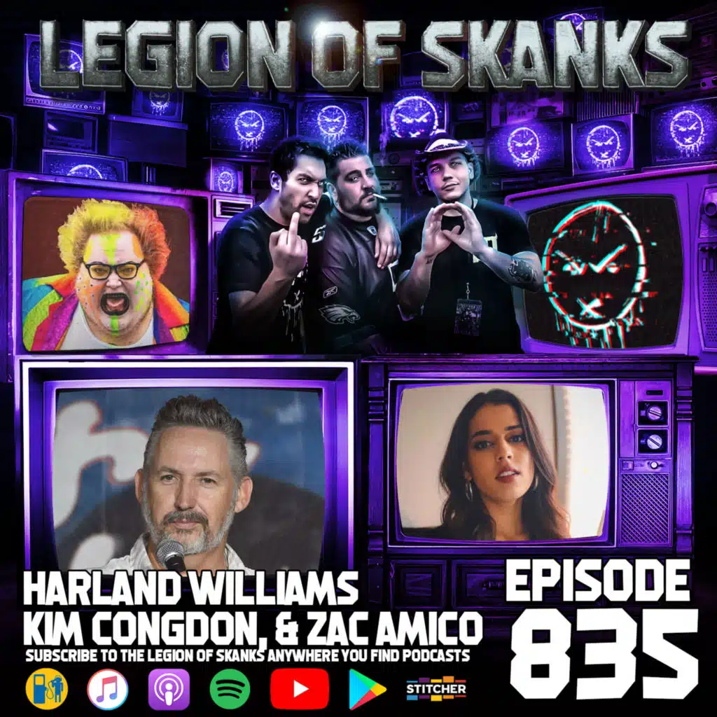 Harland Williams, Kim Congdon & Zac Amico - Corrosive Properties - Episode 835