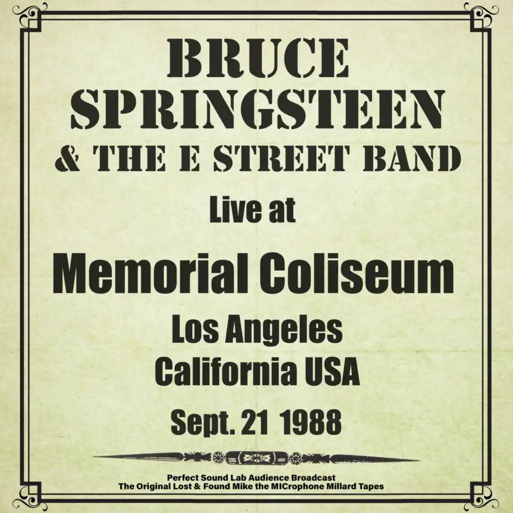 Los Angeles Memorial Coliseum - 21st Sept 1988 (Live from Los Angeles Memorial Coliseum)