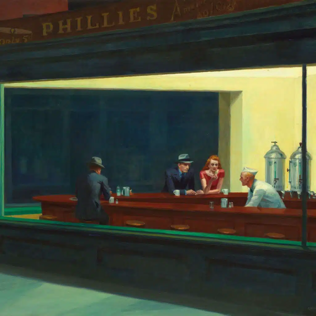 Dans les Toiles D'Edward Hopper