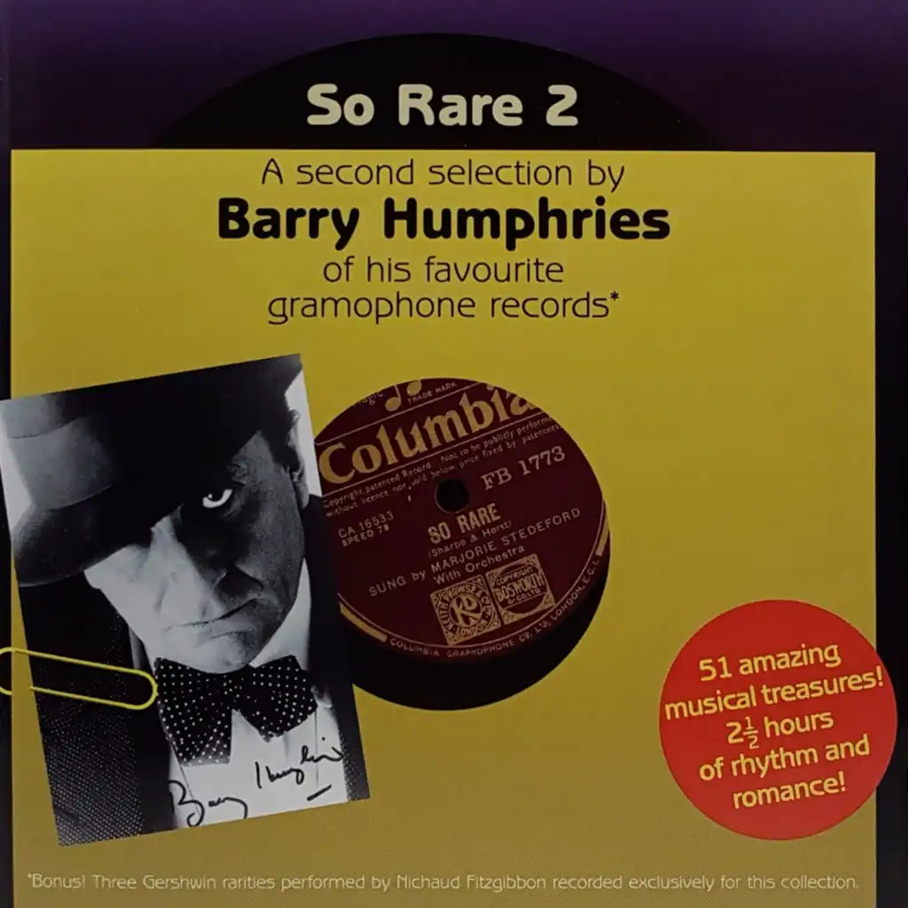 Barry Humphries Presents So Rare 2