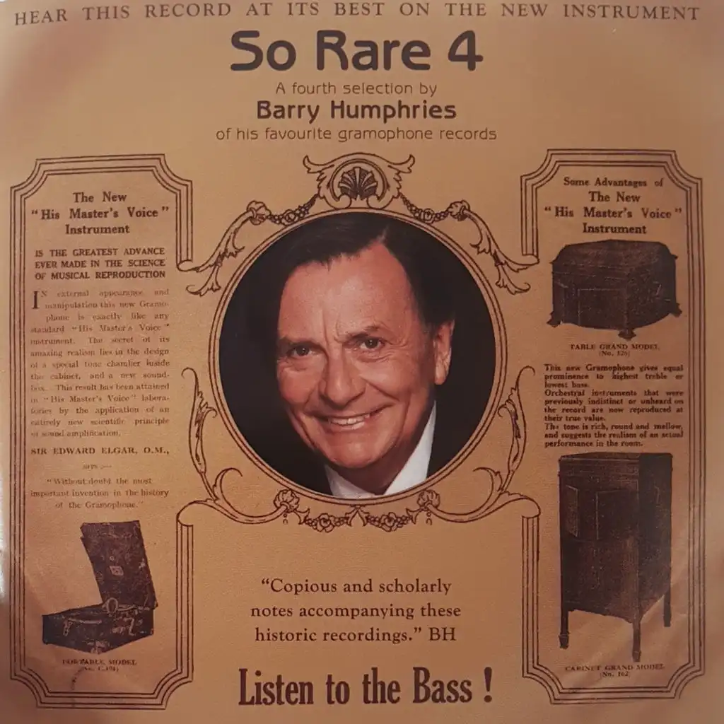 Barry Humphries Presents So Rare 4