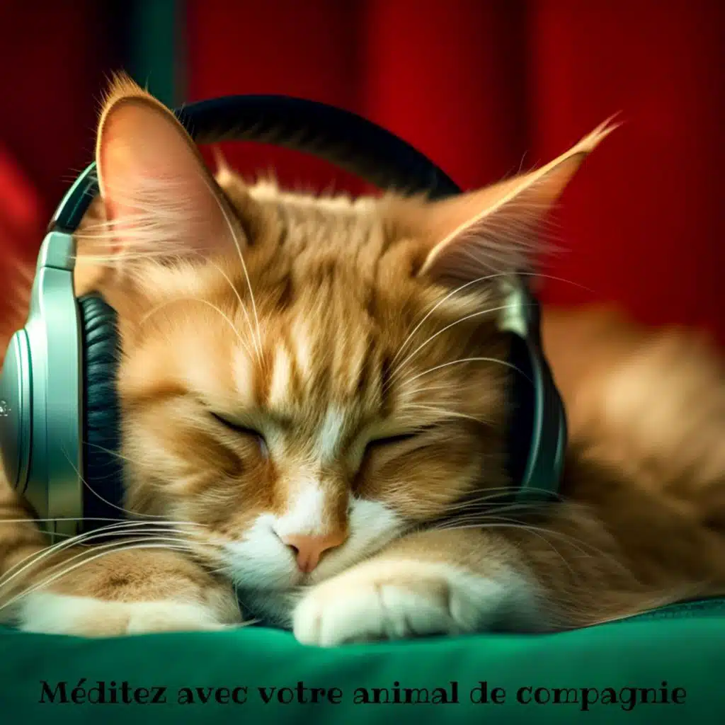 Méditez avec votre animal de compagnie : musique avec des fréquences Hz curatives et des sons de chat ronronnants (feat. Pet Music Doctor)
