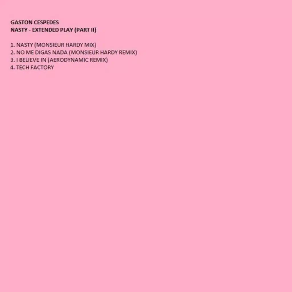No Me Digas Nada (Monsieur Hardy Remix)