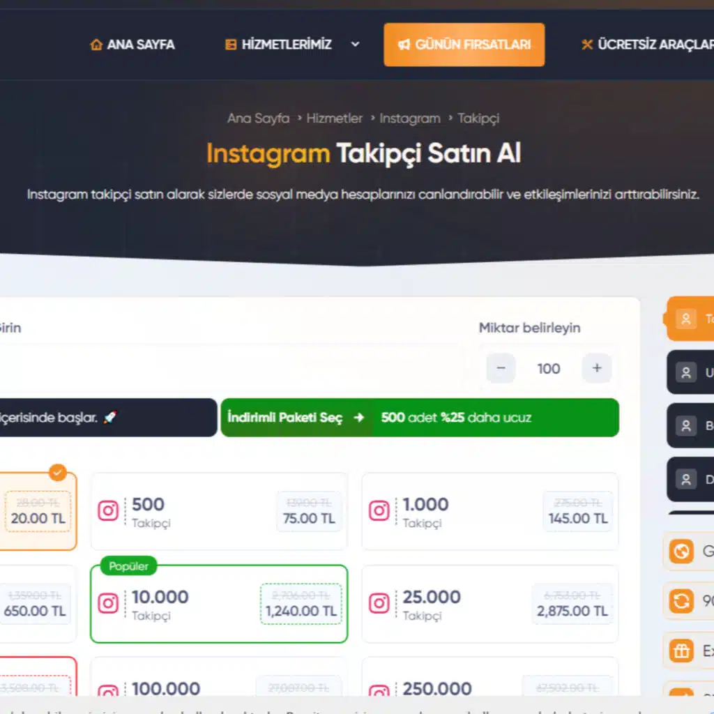 Bay Takipçi ile Instagram ve Diğer Sosyal Medya Hesaplarınızı Yükseltin!