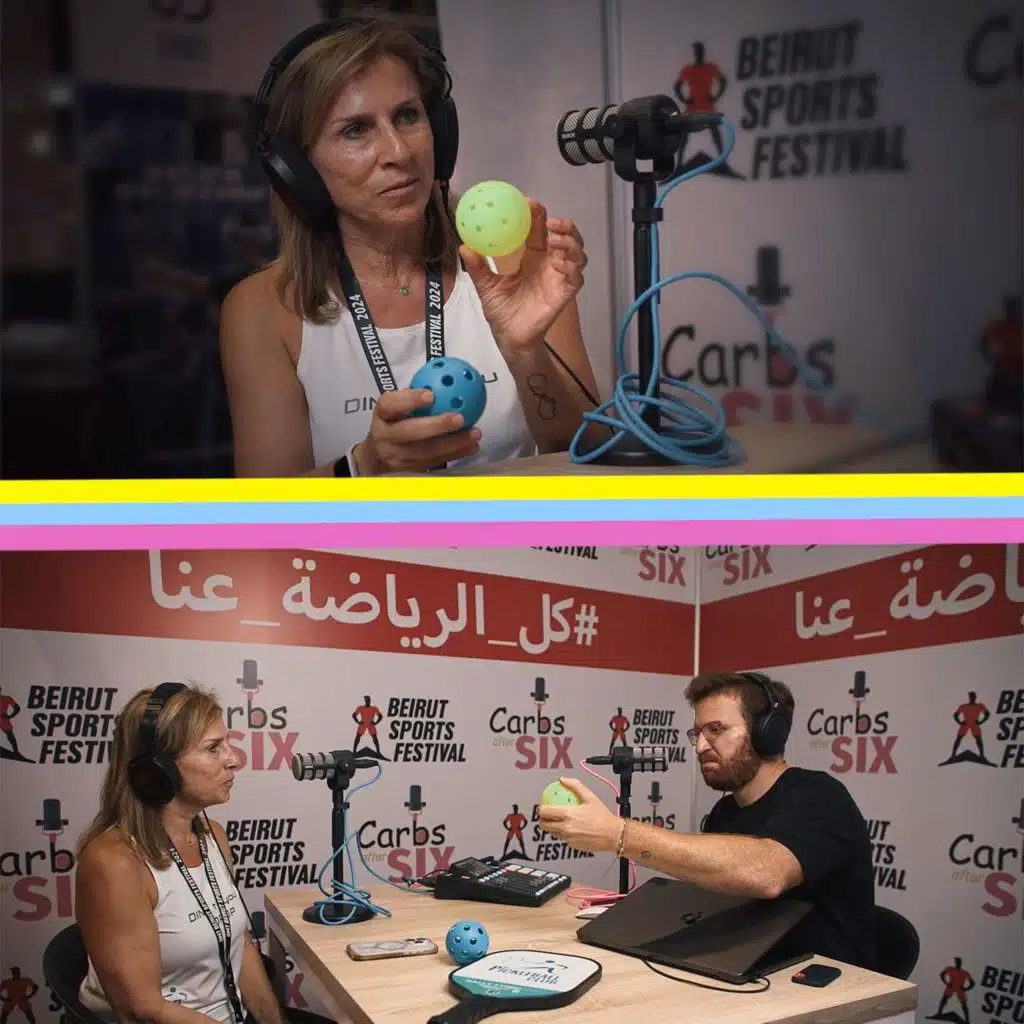 Pickleball in Lebanon with Najwa Mourad