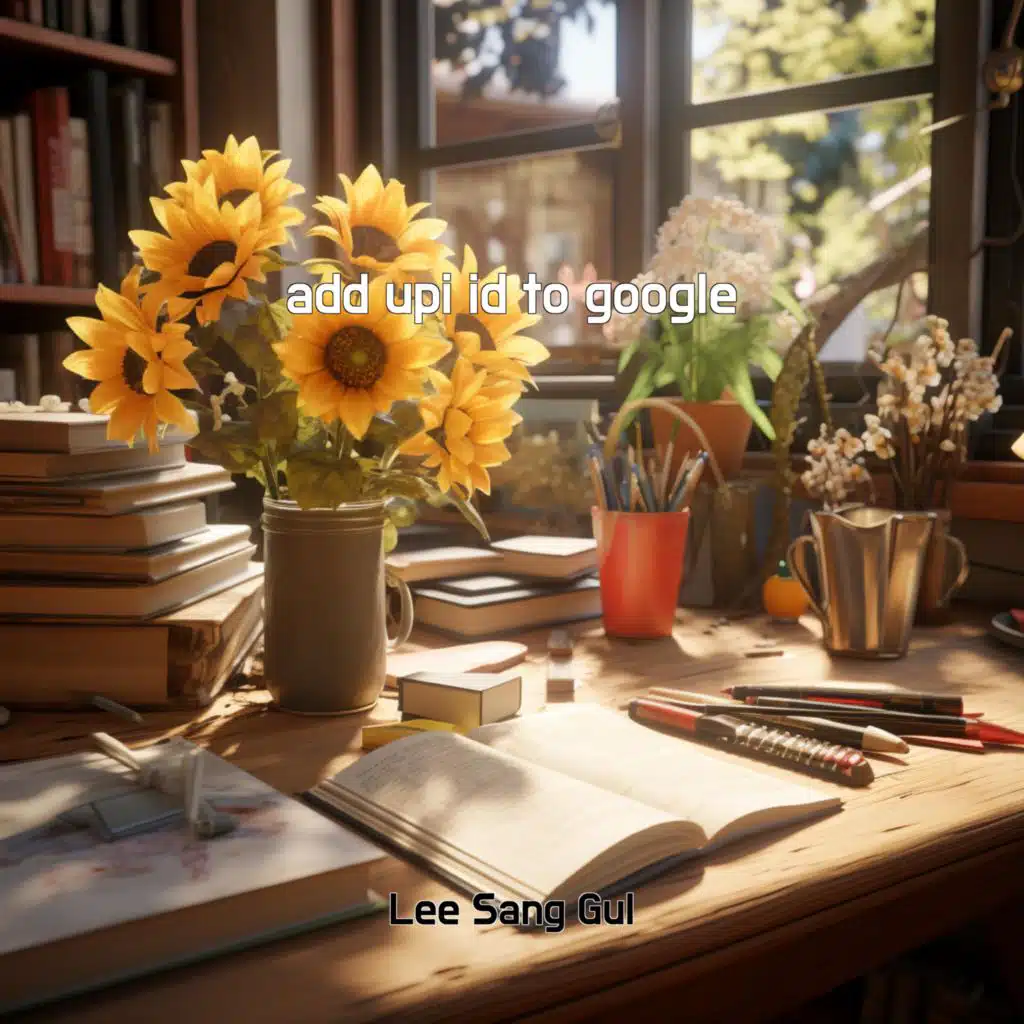 add upi id to google