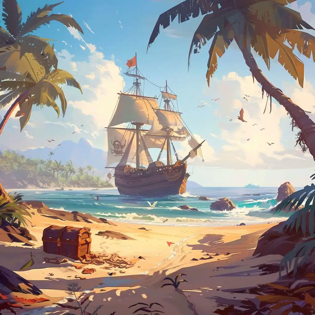 Treasure Island - Black Dog Appears and Disappears