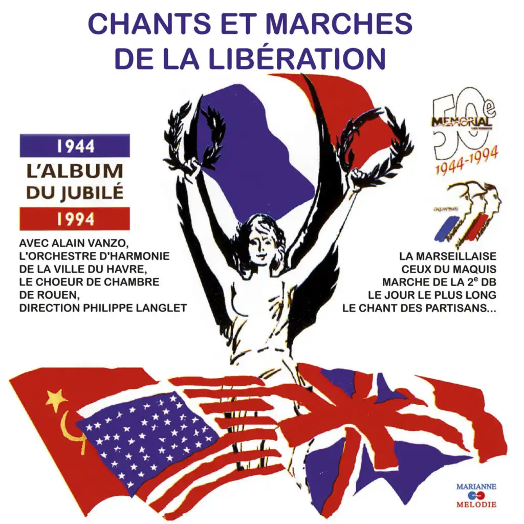 Chants et marches de la libération