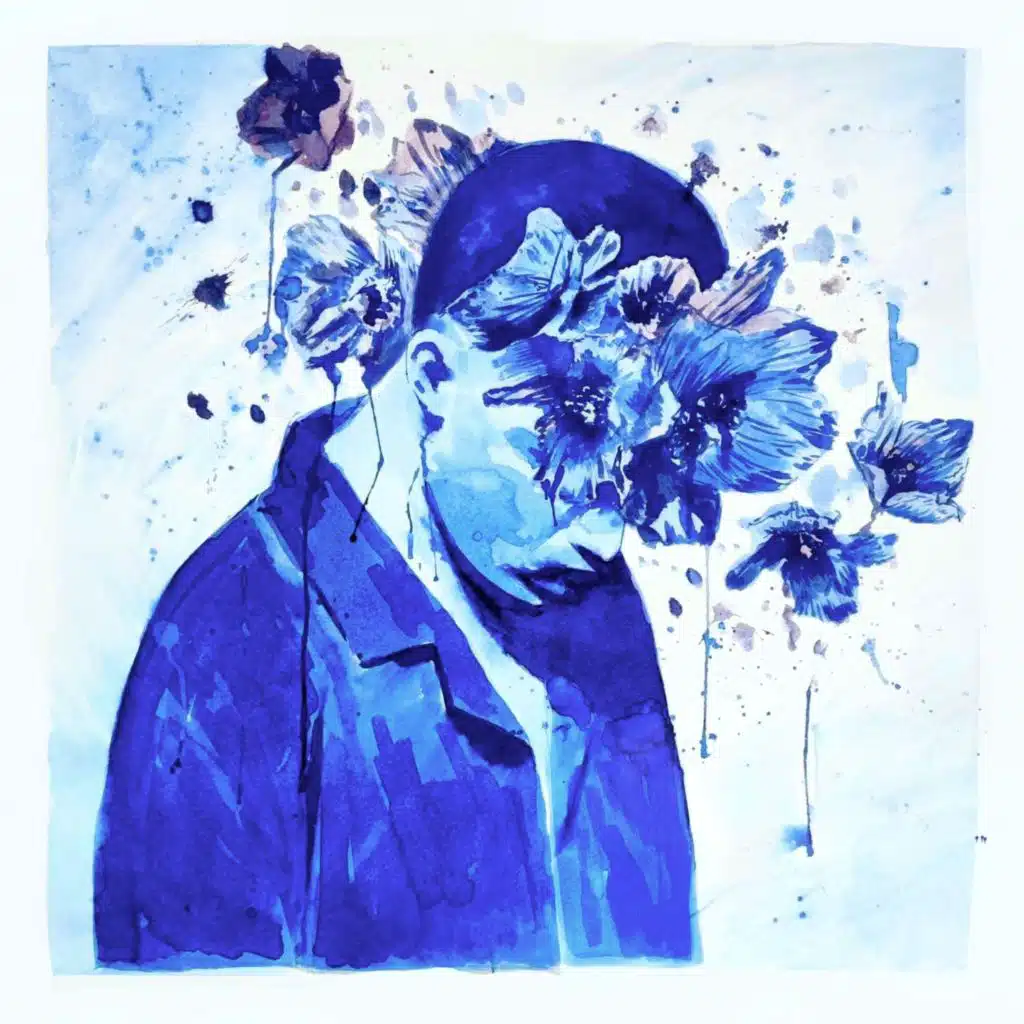 fleur bleue