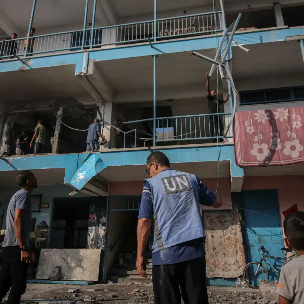 Israel defends airstrike on Gaza school while UN calls for probe