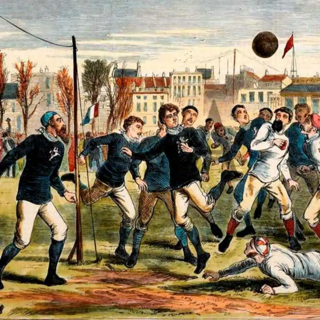Football's First International