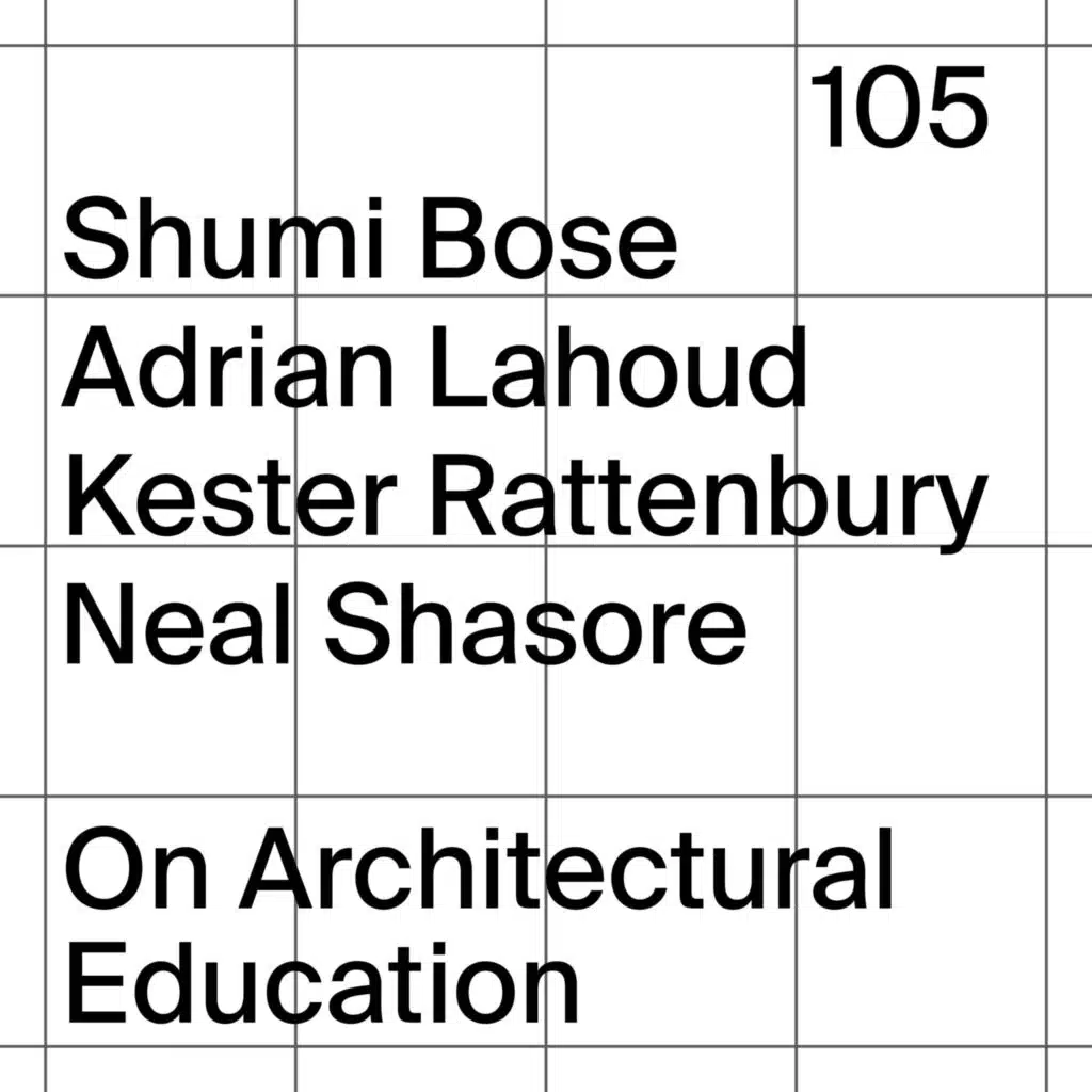 On Architectural Education