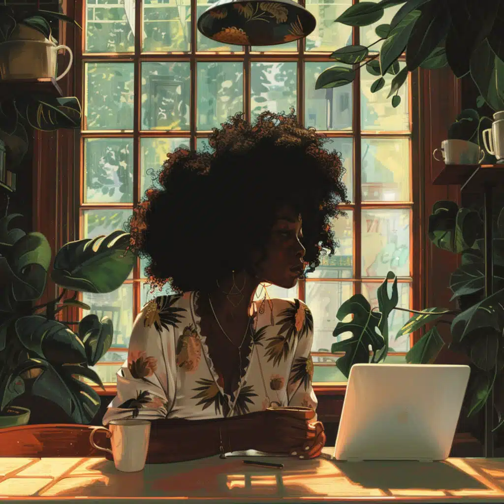 Lista de reproducción de trabajo, Trabajar en casa Lofi & Trabajo en Casa Lofi