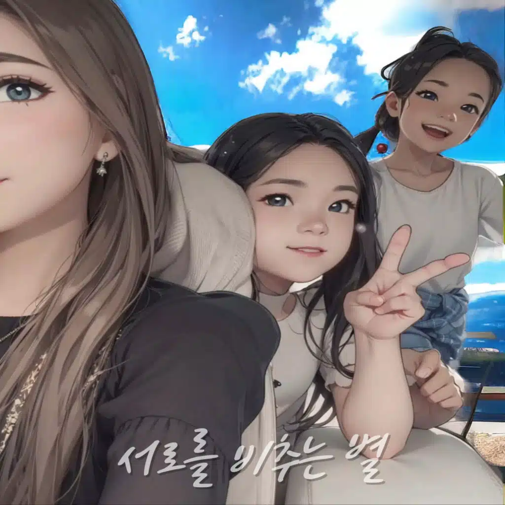 Stars reflecting each other