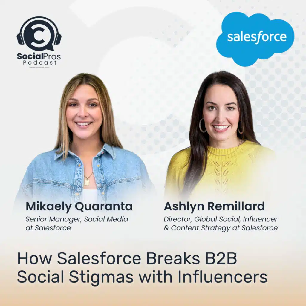 How Salesforce Breaks B2B Social Stigmas with Influencers