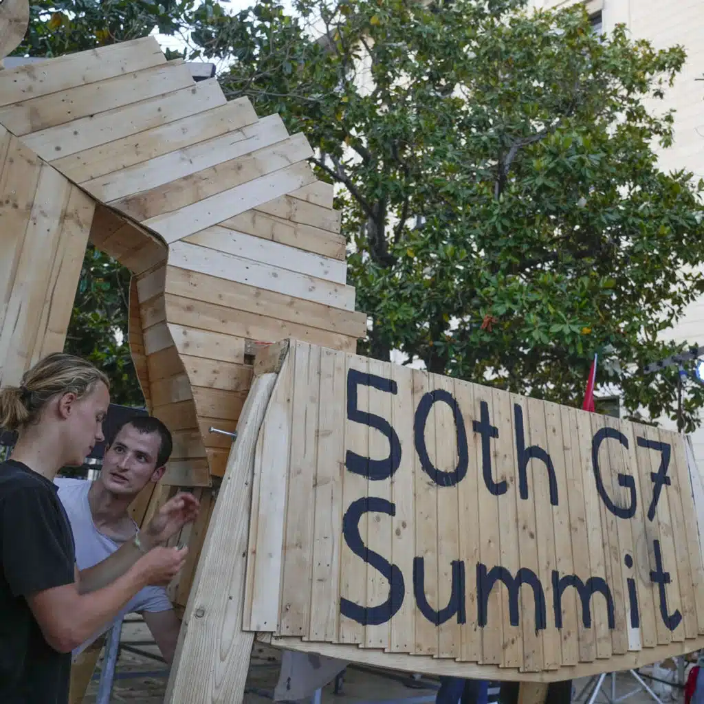 G7 summit opens in Italy amid protests