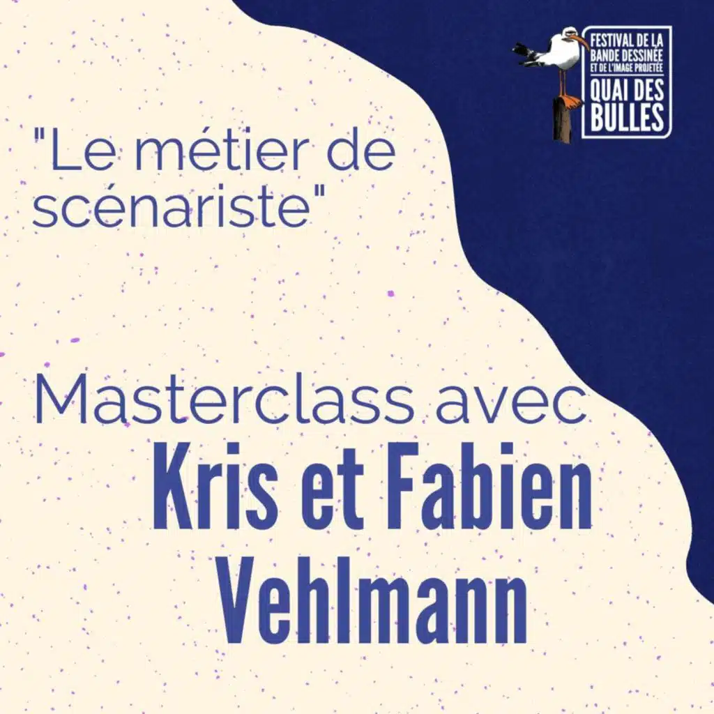 Rencontre avec Kris et Fabien Vehlmann / Festival Quai des Bulles 2021