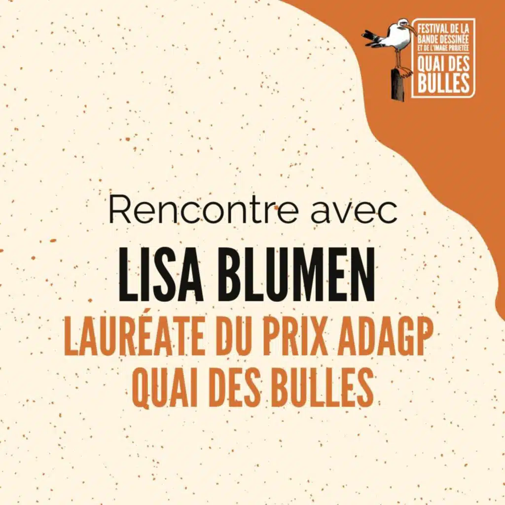 Lisa Blumen  l Festival Quai des Bulles 2022