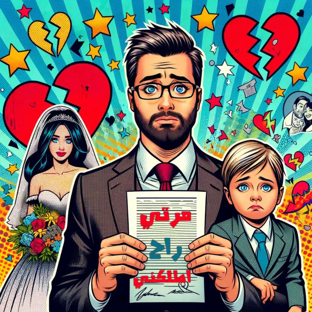 مرتي راح اطلكني