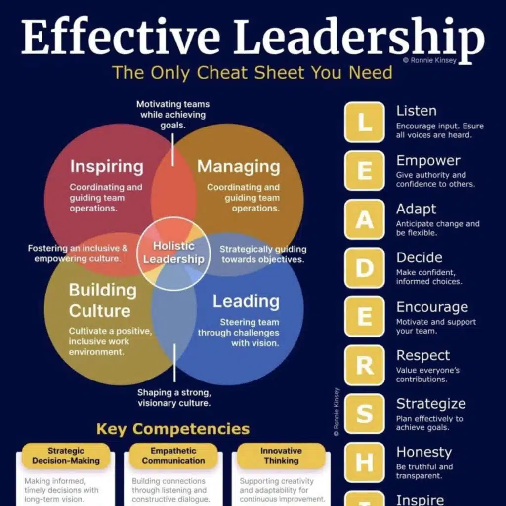 Effective Leadership Infographic 