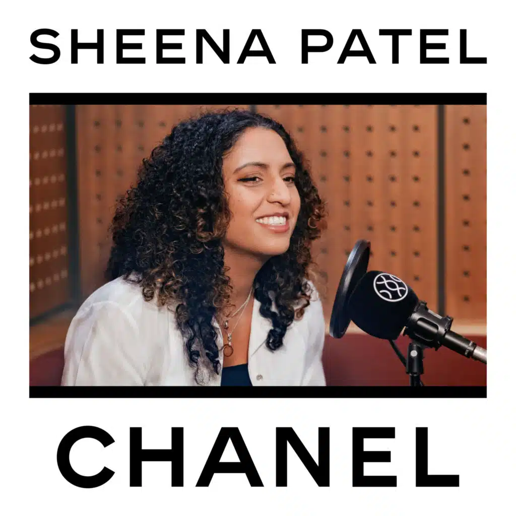 Sheena Patel in “les Rencontres” — CHANEL Literary Rendezvous at Rue Cambon