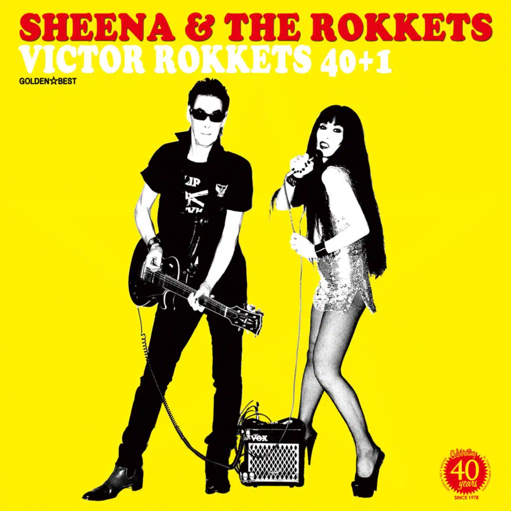 GOLDEN BEST SHEENA & THE ROKKETS VICTOR ROKKETS 40+1