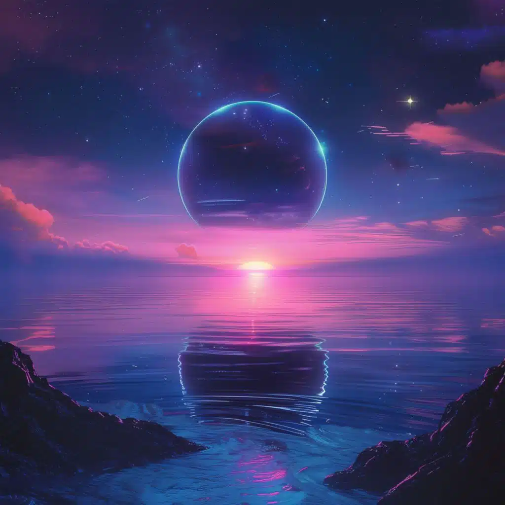 Eternal Nightfall Over the Tranquil Expanse of the Interstellar Sea