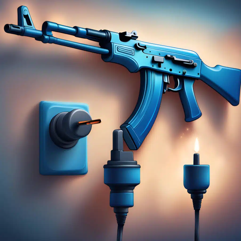 Ak 47 Azul