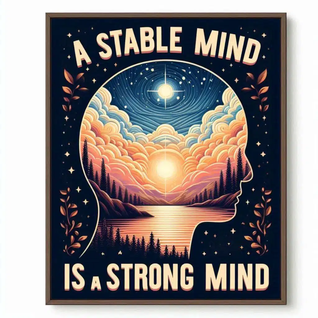 A Stable Mind is a Strong Mind