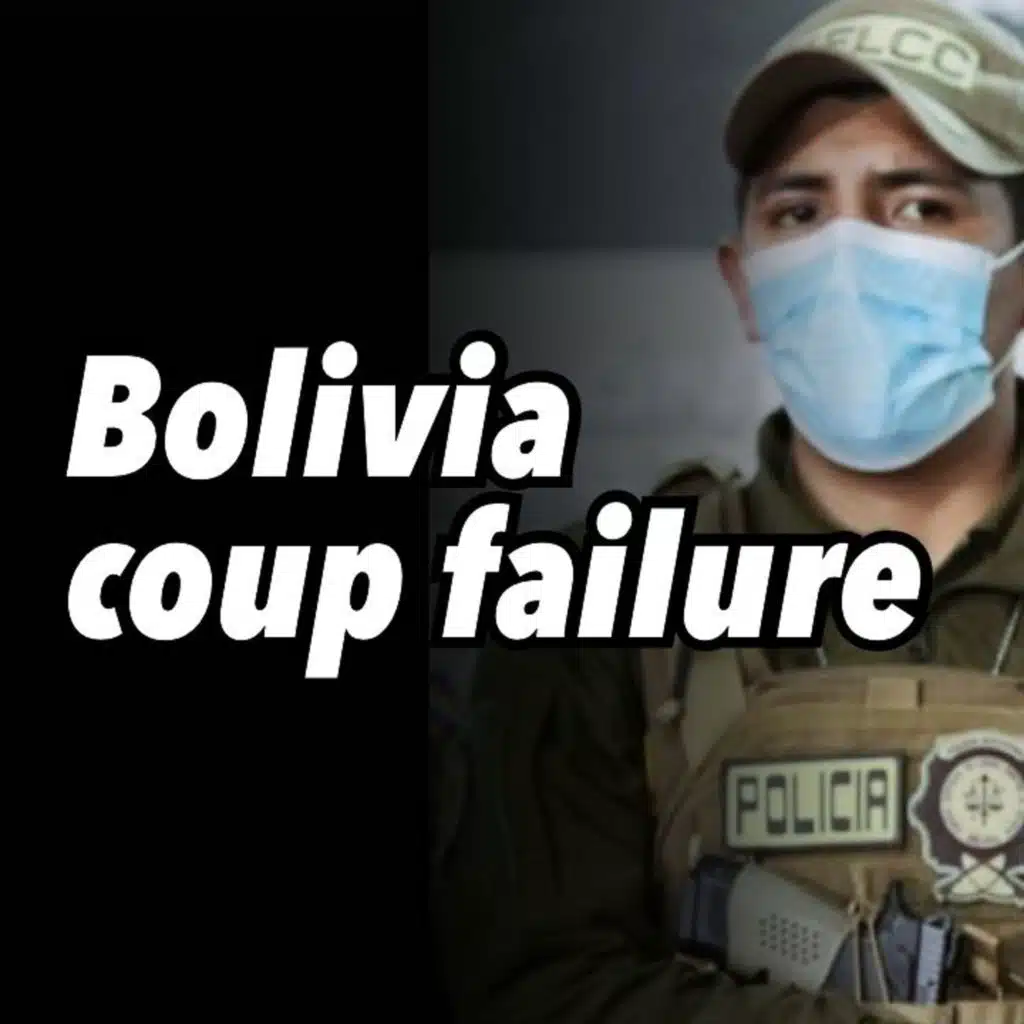 Bolivia coup failure