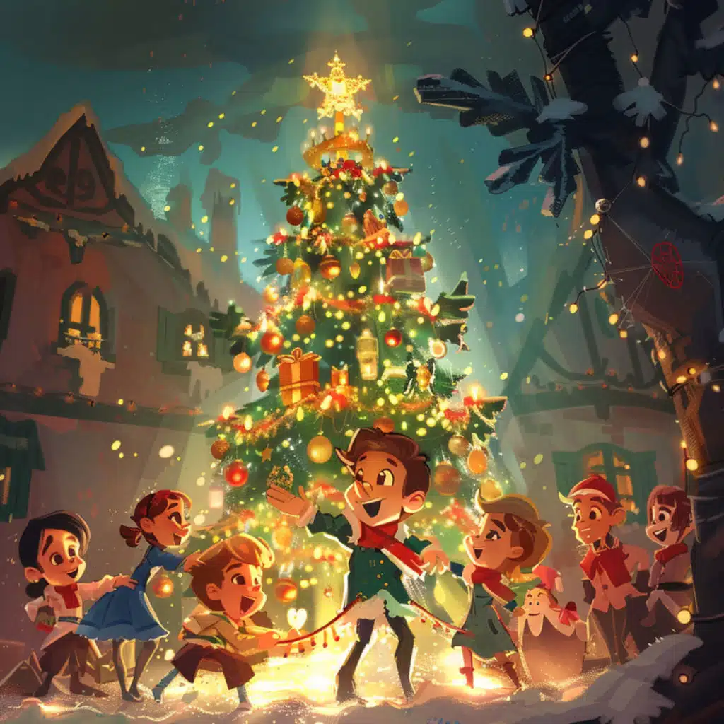 Chants de Noël Musique Académie, Petit Papa Noël & Joyeux Noel et Bonne Annee