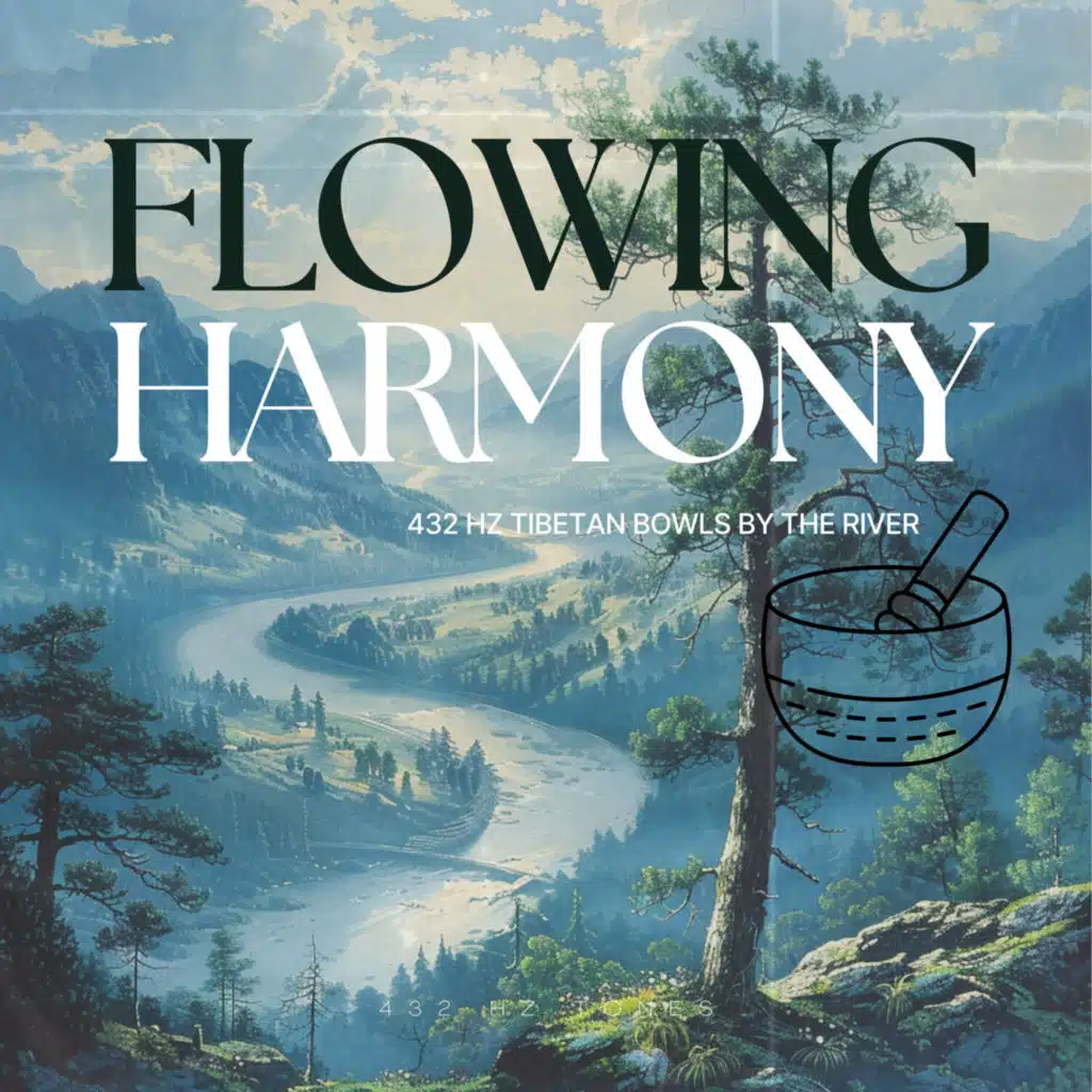 Flowing Harmony: 432 Hz Tibetan Bowls by the River