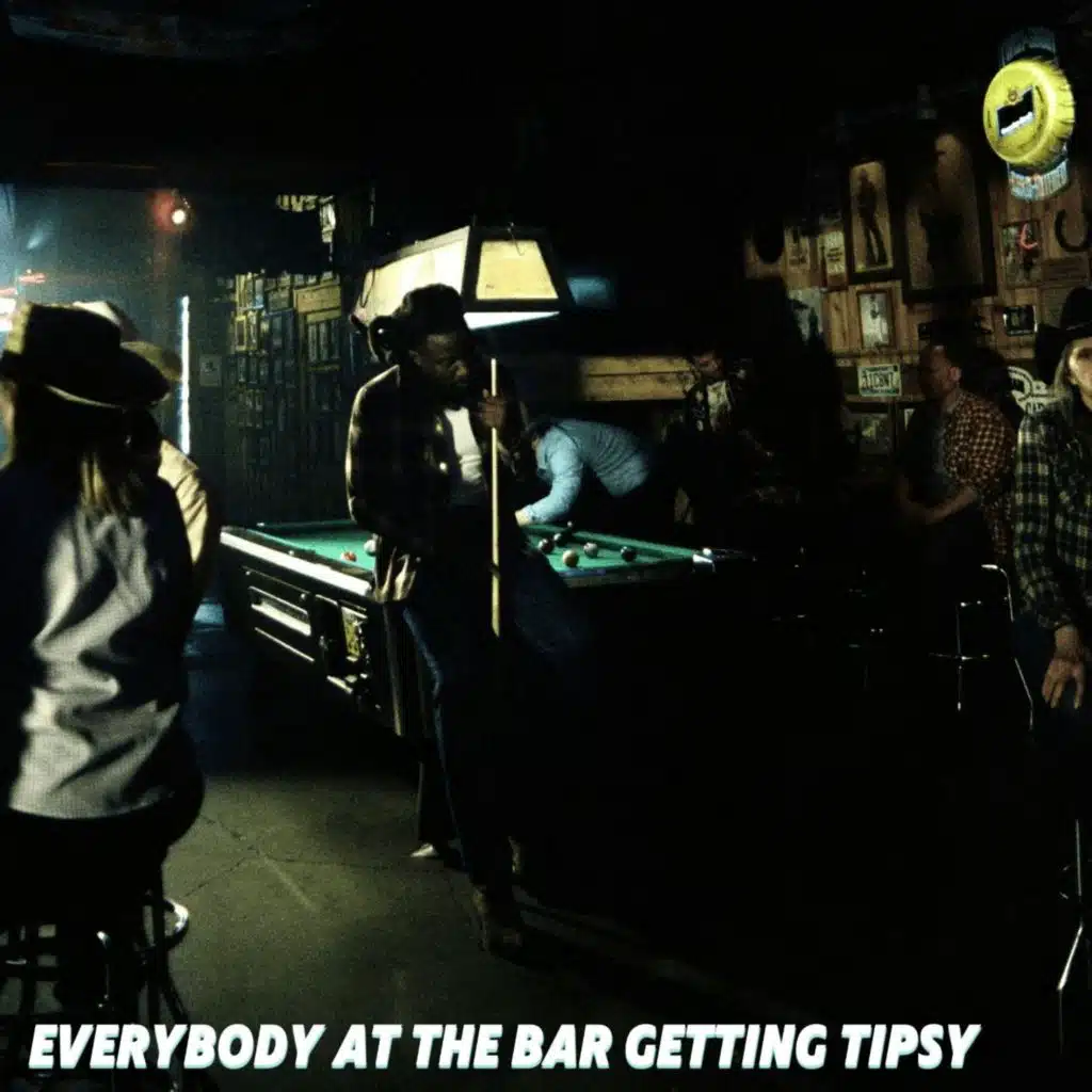 Everybody At The Bar Getting Tipsy