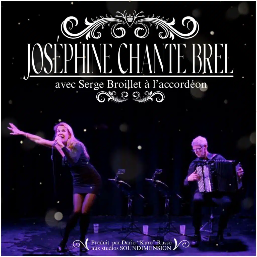 Joséphine Chante Brel avec Serge Broillet à L'accordéon