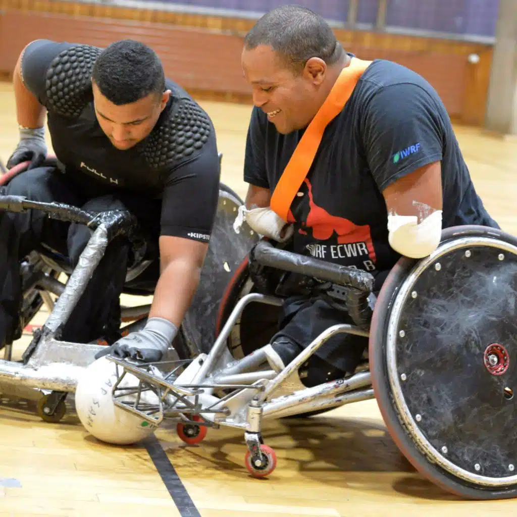 Le rugby fauteuil pour se sentir debout Ryadh Sallem de CAPSAAA