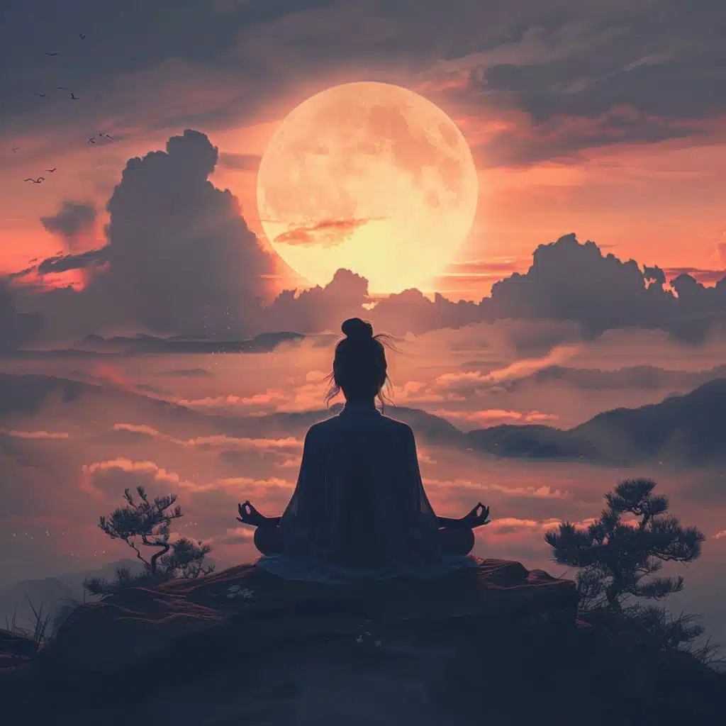 Serene Meditation Enhancing Waves