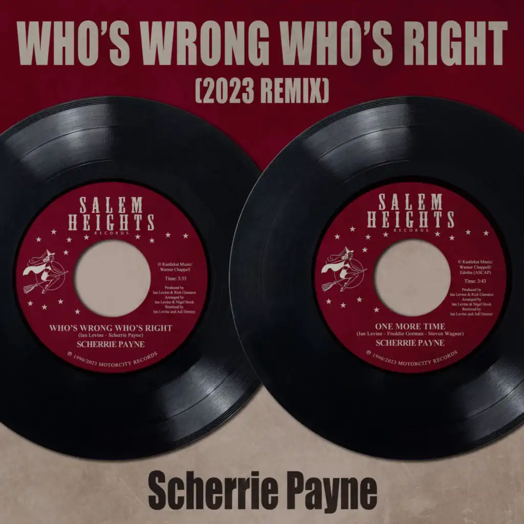 Who's Wrong Who's Right (2023 Remix) [feat. Ian Levine]