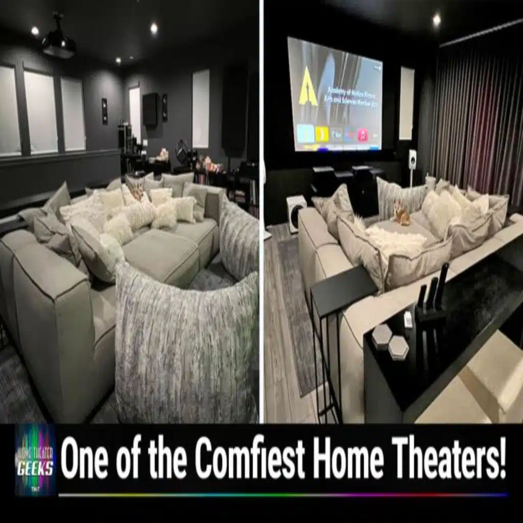 Home Theater Geeks 440: A Comfy Couch Home Theater!