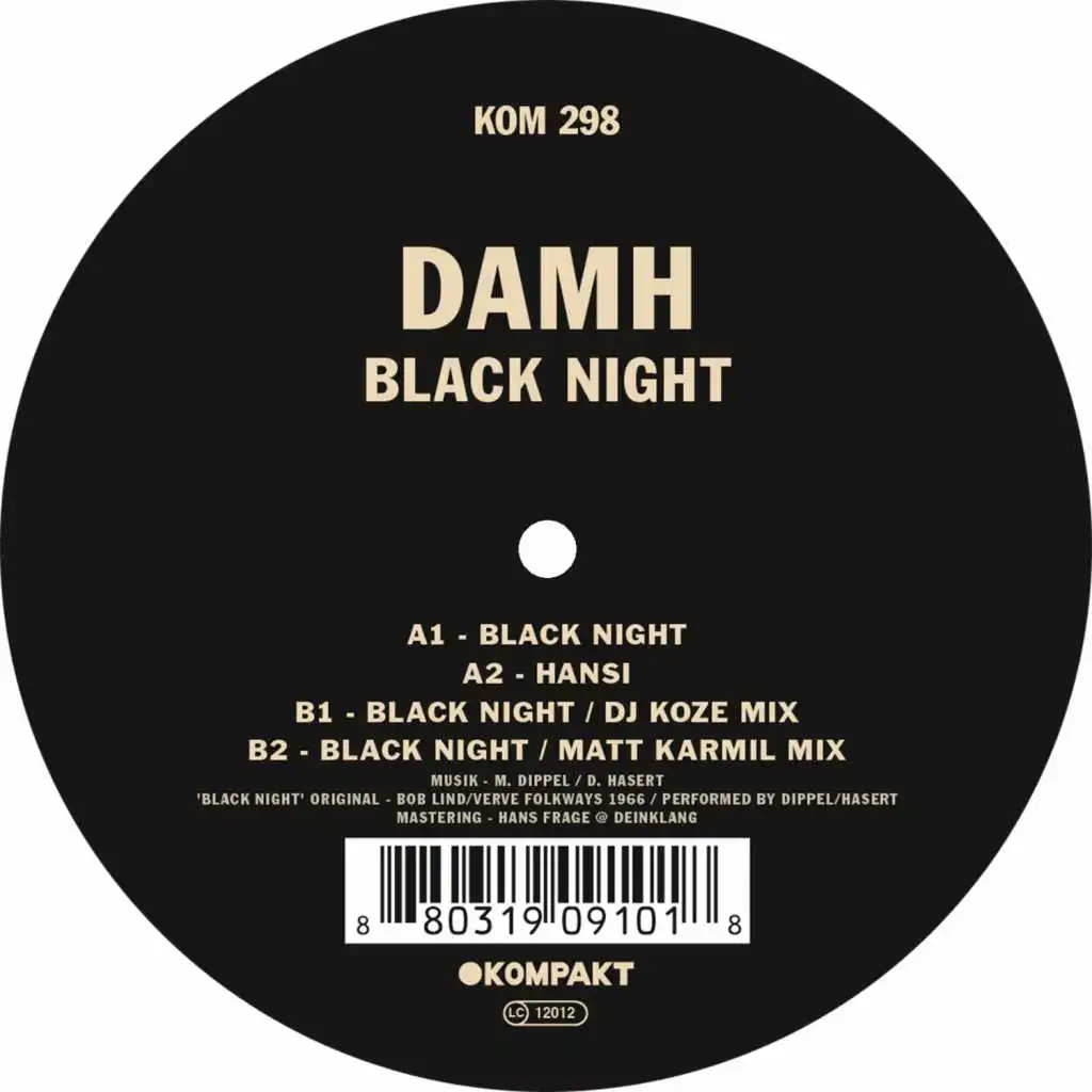 Black Night (Matt Karmil Mix)