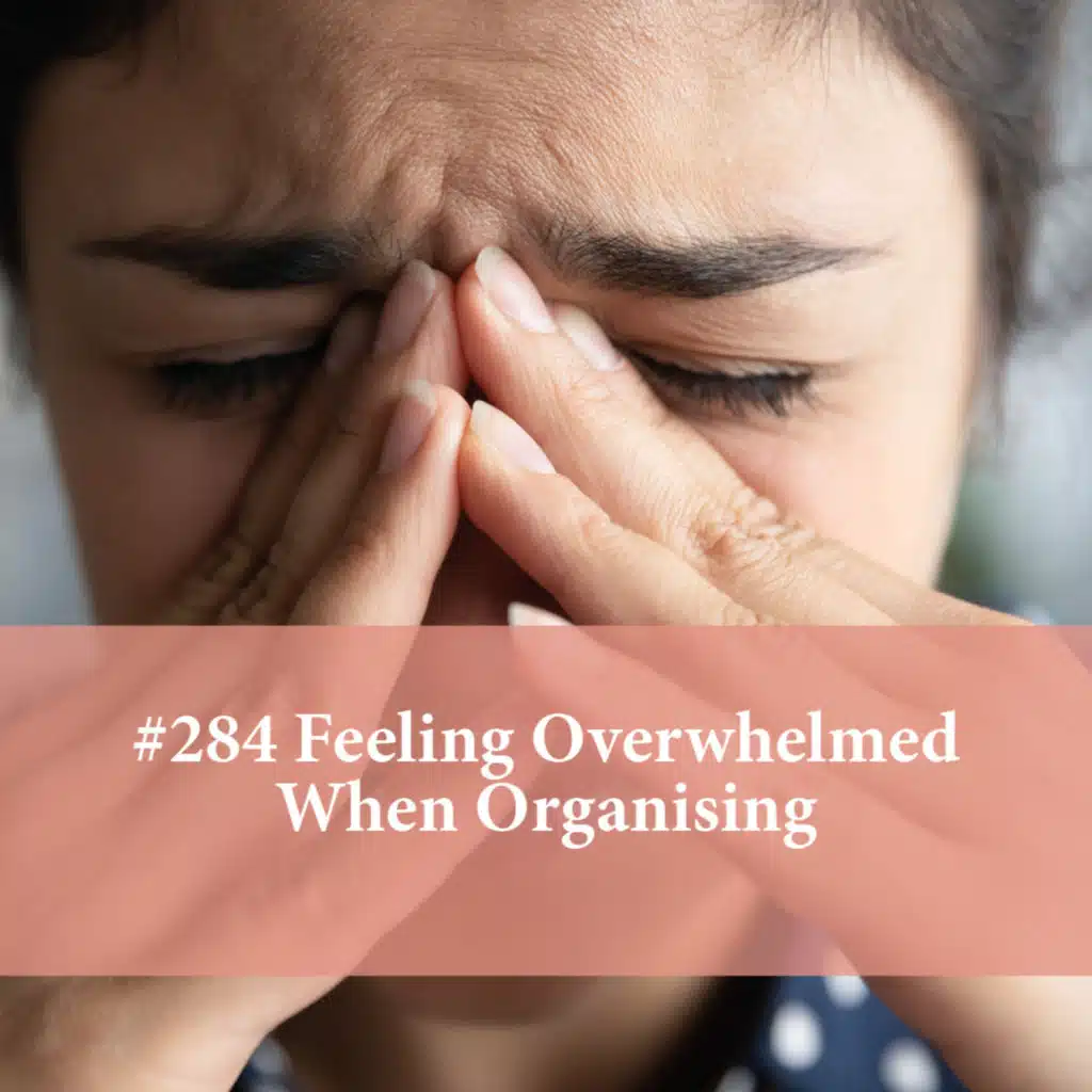 Feeling Overwhelmed When Organising (#284)