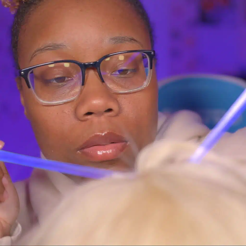 211. ASMR Dandruff Removal & Scalp Check (Scalp Plucking, Oiling, Treatment, Massage, Personal Attention)