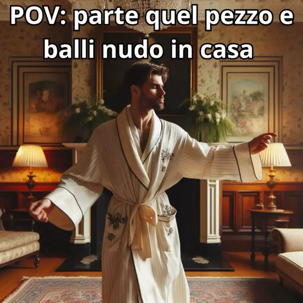 POV: parte quel pezzo e balli nudo in casa