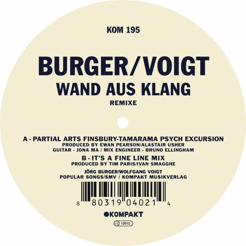 Wand Aus Klang (It´s A Fine Line Remix)